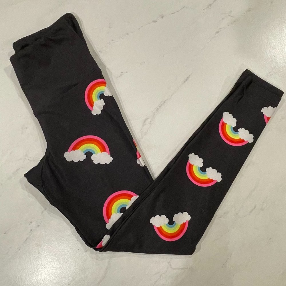 Goldsheep High-Waisted Mini Rainbows 7/8 Leggings